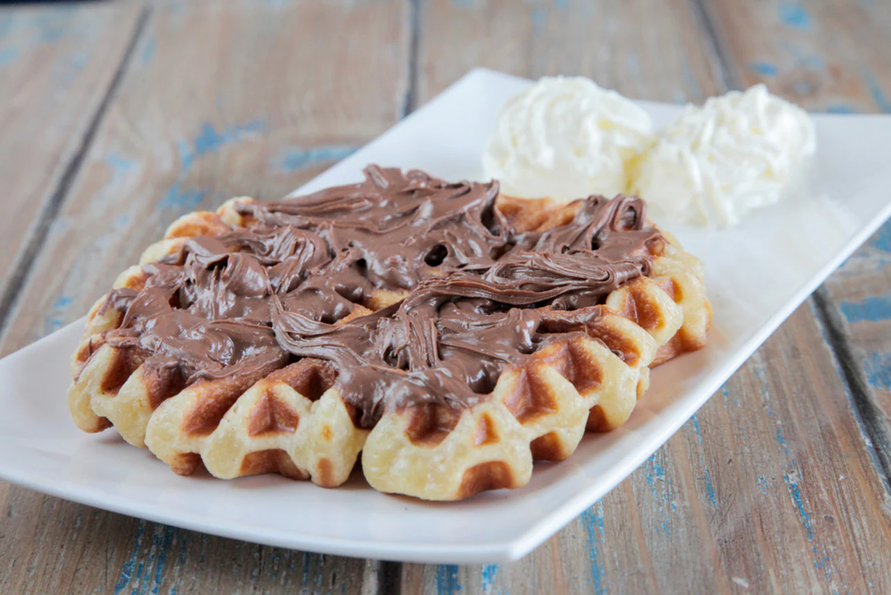 Nutellalı Waffle